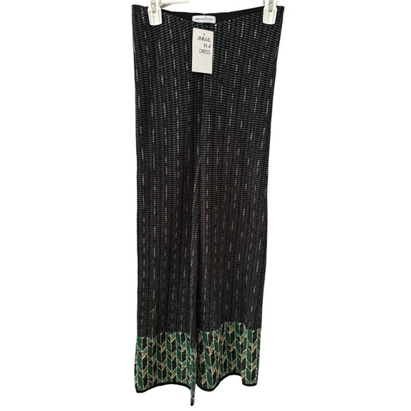 NWT‎ Urban Outfitters Metallic Wide Leg Pull On Pants Size XS - Picture 1 of 7